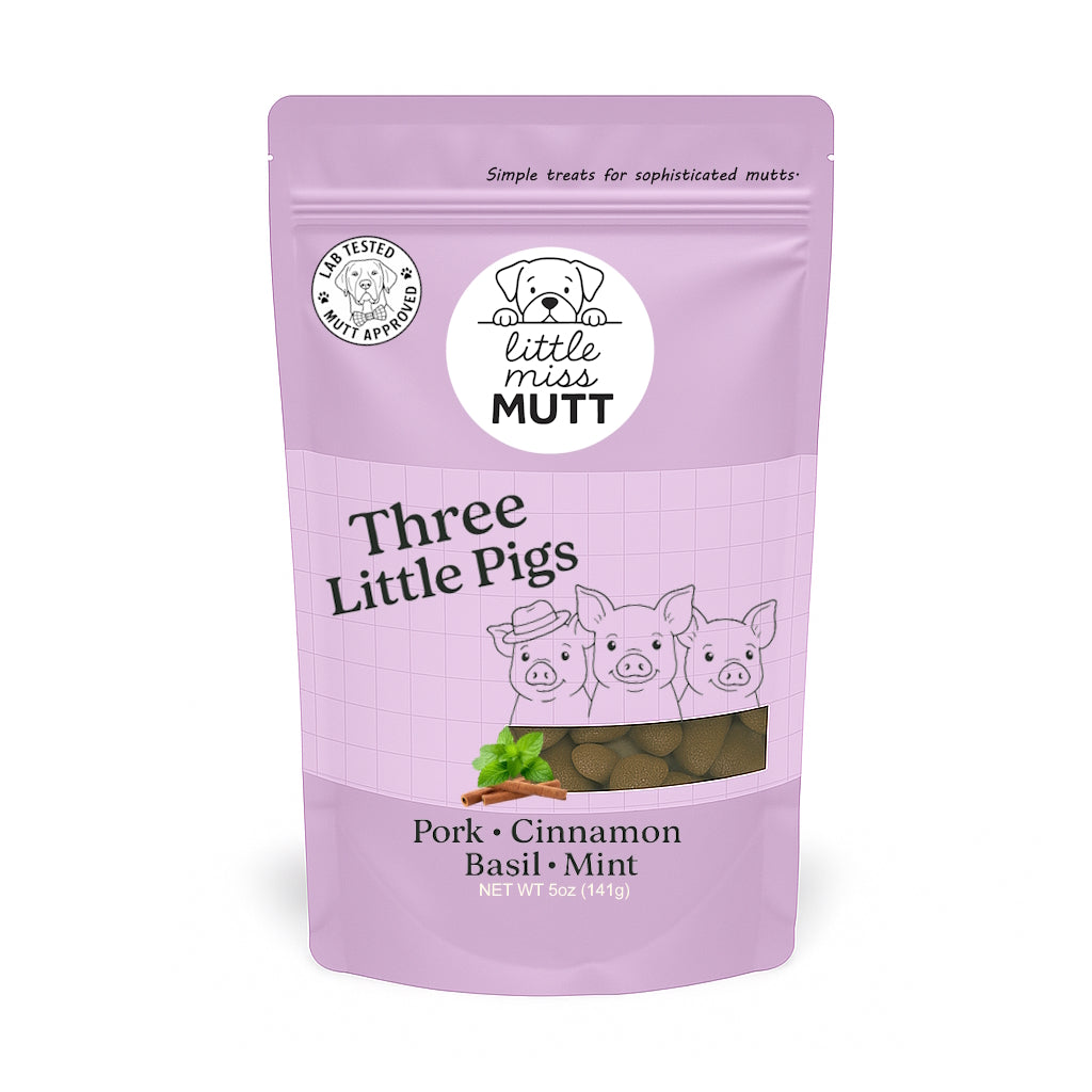 Three Little Pigs Soft & Chewy Dog Treats, 5 oz.